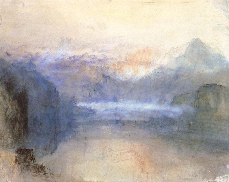 Joseph Mallord William Turner Sunset oil painting image